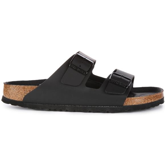 BIRKENSTOCK MEN\'S ARIZONA TRIPLES BLACK, BIRKO FLOR SLIPPERS, TRIPLES BLACK, 7.5 main image 3
